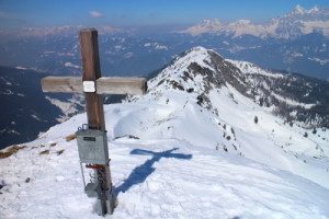 15.Vrcholový kríž na Rippeteggu 2126 m